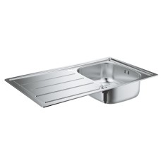 Grohe Мийка для кухні 860 x 500 мм з ексцентриком, 1 чаша, глянцева (31552SD0)