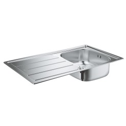 Кухонна мийка Grohe глянцева з ексцентриком 860x500мм 1 чаша 31552SD0 Кухонна мийка Grohe глянцева з ексцентриком 860x500мм 1 чаша 31552SD0