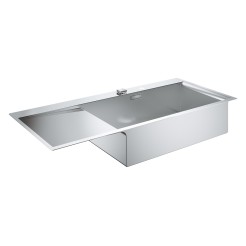 Кухонна мийка Grohe 1160x520мм матова 1 чаша в рівень зі стільницею 31582SD0 Кухонна мийка Grohe 1160x520мм матова 1 чаша в рівень зі стільницею 31582SD0