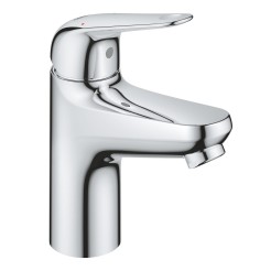 Grohe Euroeco Одноважільний змішувач для раковини S-розміру (32734001) Grohe Euroeco Одноважільний змішувач для раковини S-розміру (32734001)