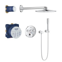 Grohe SmartControl Душова система з душевою гарнітурою і верхнім душем (34709000) Grohe SmartControl Душова система з душевою гарнітурою і верхнім душем (34709000)