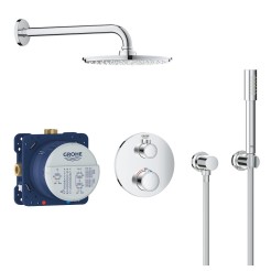 Grohe Grohtherm Набір для комплектації душа з Rainshower Cosmopolitan 210 (34732000) Grohe Grohtherm Набір для комплектації душа з Rainshower Cosmopolitan 210 (34732000)