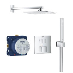 Grohe Grohtherm Cube Набір для комплектації душу із Rainshower Allure 230 (34741000) Grohe Grohtherm Cube Набір для комплектації душу із Rainshower Allure 230 (34741000)