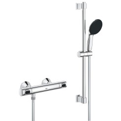 Grohe Quickfix Precision Flow Термостат для душу із душовим гарнітуром (34800001) Grohe Quickfix Precision Flow Термостат для душу із душовим гарнітуром (34800001)