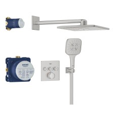 Grohe Grohtherm SmartControl Прихована душова система з Rainshower SmartActive 310 Cube (34864DC0)