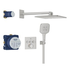 Grohe Grohtherm SmartControl Прихована душова система з Rainshower SmartActive 310 Cube (34864DC0)