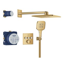 Grohe Grohtherm SmartControl Прихована душова система з Rainshower SmartActive 310 Cube (34864GL0)