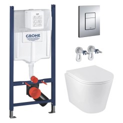 Grohe Комплект унітазу з інсталяцією 4 в 1 Grohe Solido Even (3884966KA513636) Grohe Комплект унітазу з інсталяцією 4 в 1 Grohe Solido Even (3884966KA513636)
