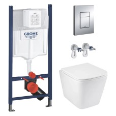 Grohe Комплект унітазу з інсталяцією 4 в 1 Grohe Solido Even (3884966KE493436)