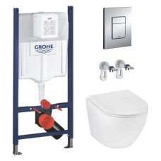Grohe Комплект унітазу з інсталяцією 4 в 1 Grohe Solido Even (3884966KH493736


)
