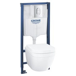 Grohe Комплект Solido 5-в-1 з клавішею Arena Cosmopolitan (39536000) Grohe Комплект Solido 5-в-1 з клавішею Arena Cosmopolitan (39536000)