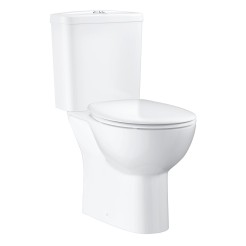 Grohe Bau Ceramic Унітаз для установки на підлогу, готовий комплект, горизонтальний випуск (39604000) Grohe Bau Ceramic Унітаз для установки на підлогу, готовий комплект, горизонтальний випуск (39604000)