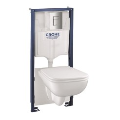 Grohe Комплект Solido StartEdge 5 в 1 з клавішею EVEN (39817000) Grohe Комплект Solido StartEdge 5 в 1 з клавішею EVEN (39817000)