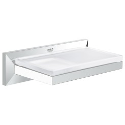 GROHE SPA Allure Brilliant Поличка із мильницею (40504000) GROHE SPA Allure Brilliant Поличка із мильницею (40504000)
