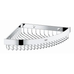 Grohe Selection Cube Велика кутова поличка-решітка (40809000) Grohe Selection Cube Велика кутова поличка-решітка (40809000)