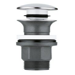 Grohe Нажимний донний клапан із функцією закриття-відкриття зливу (40824000) Grohe Нажимний донний клапан із функцією закриття-відкриття зливу (40824000)