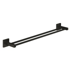 Grohe QuickFix Start Cube Тримач для банного рушника подвійний 600мм (411042430) Grohe QuickFix Start Cube Тримач для банного рушника подвійний 600мм (411042430)