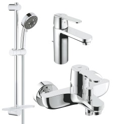 Grohe Набiр змiшувачiв QuickFix Get 3 в 1, для ванни (LI202701MQ)