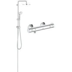 Grohe Tempesta System 200 Душова система Flex 27389002 з термостатом для душу  Grohtherm 800  34558000