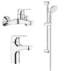 Grohe Набiр змiшувачiв BauFlow 3 в 1 для ванни (UA121624S0)