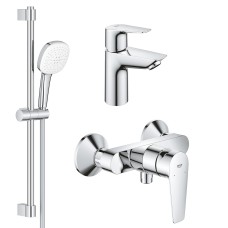 Grohe Набiр змiшувачiв BauEdge New 3 в 1 для ванни (UA123208S1
)