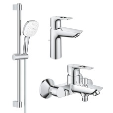 Grohe Набiр змiшувачiв BauLoop New 3 в 1 для ванни (UA123215M1)