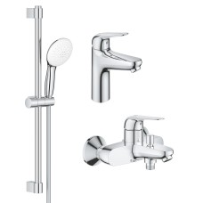Grohe Набiр змiшувачiв Euroeco New 3 в 1 для ванни (UA123226M0)