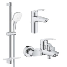 Grohe Набiр змiшувачiв Eurosmart 3 в 1 для ванни (UA123238S3)