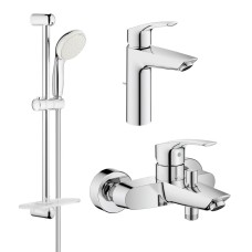 Grohe Набiр змiшувачiв Eurosmart New 3 в 1, для ванни та душу  (UA123246UH)