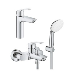 Grohe Набiр змiшувачiв Eurosmart 2 в 1 для ванни (UA123302M0)