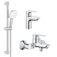 Grohe Набiр змiшувачiв BauEdge New 3 в 1 для ванни (UA123365S1)