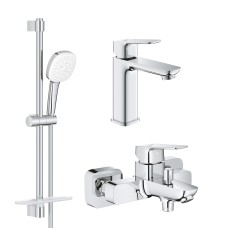 Grohe Набiр змiшувачiв Cubeo 3 в 1 для ванни (UA125246M)