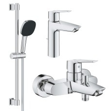 Grohe Набiр змiшувачiв QuickFix Start 3 в 1 для ванни (UA202301MQ)