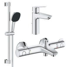 Grohe Набiр змiшувачiв QuickFix Start 3 в 1 для ванни(UA202304TS)