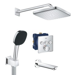 Grohe QuickFix Grohtherm SmartControl Душовий комплект з Vitalio Comfort 250 Cube (UA202802C3) Grohe QuickFix Grohtherm SmartControl Душовий комплект з Vitalio Comfort 250 Cube (UA202802C3)