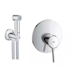 Grohe Набір гігієнічного душу із змішувачем прихованого монтажу Concetto+Sena (UA26332007) Grohe Набір гігієнічного душу із змішувачем прихованого монтажу Concetto+Sena (UA26332007)