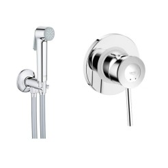 Grohe BauClassic Набір 2 в 1 для туалету (к-кт гігієнічного душа, змішувач прихов. монтажу) (UA2904800S)