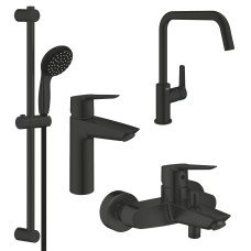 Grohe Набiр змiшувачiв QuickFix Start 4 в 1 для ванни та кухні (UA303301MK)