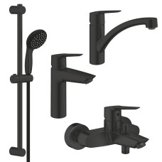 Grohe Набiр змiшувачiв QuickFix Start 4 в 1 для ванни та кухні (UA303311MK)