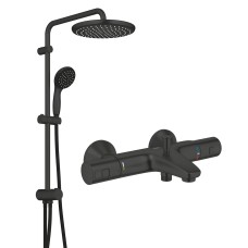 Grohe Precision Start Термостат для ванни + Душова система Vitalio Start System 250 Cube (UA303904TR)