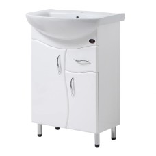 Тумба з умив. “Проксі 50” з шухлядою, хвиля