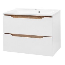 “Амелія” Тумба підвісна з умив. шк.Глорія 80 дуб сонома