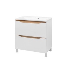 “Амелія” Тумба напольна з умив. Комо 80 дуб сонома