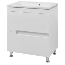 “Верона” Тумба з умив. “Глорія 80” 2 ш (напр.прих.монт) біла