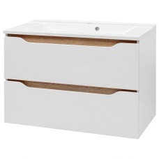 “Амелія” Тумба підвісна з умив. шк.Глорія 90 дуб сонома