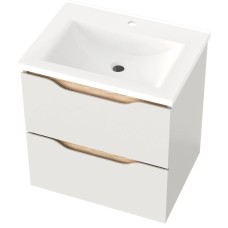 “Амелія” Тумба підвісна з умив. шк.Глорія 60 дуб сонома