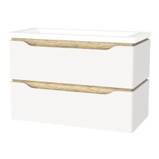 “Сакраменто” Тумба підвісна з ум. Глорія 90 2ш (біла)