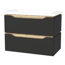 “Сакраменто” Тумба підвісна з ум. Глорія 80 2ш (антрацит)