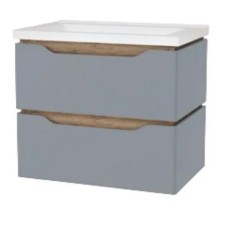 “Сакраменто” Тумба підвісна з ум. Глорія 90 2ш (сіра)