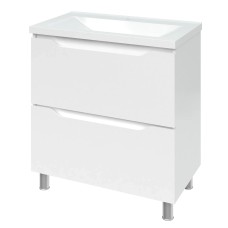 “Амелія” Тумба напольна з умив. шк.Глорія 90 біла